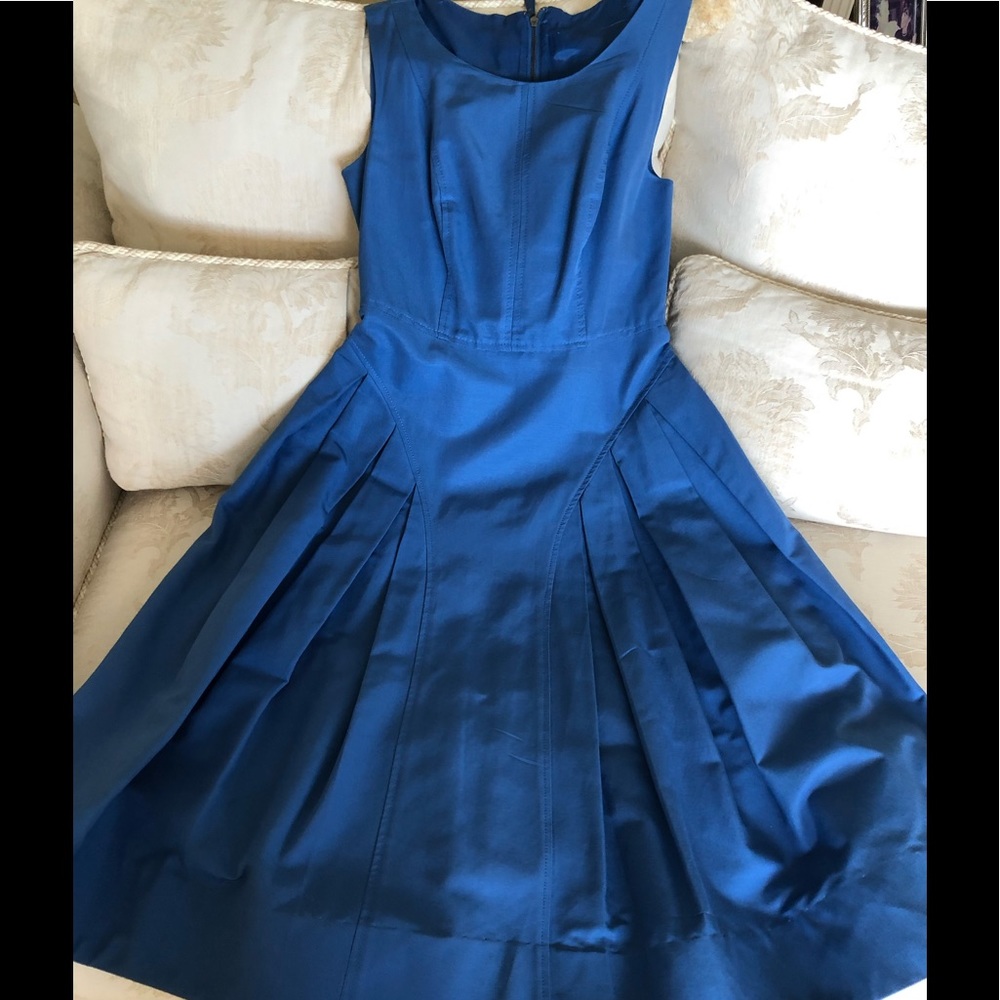 Sinclaire Sleeveless French Blue Dress